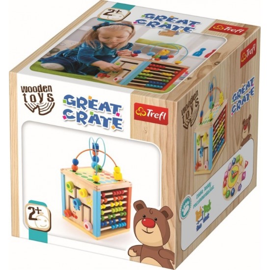 Cub educativ din lemn Trefl 60941