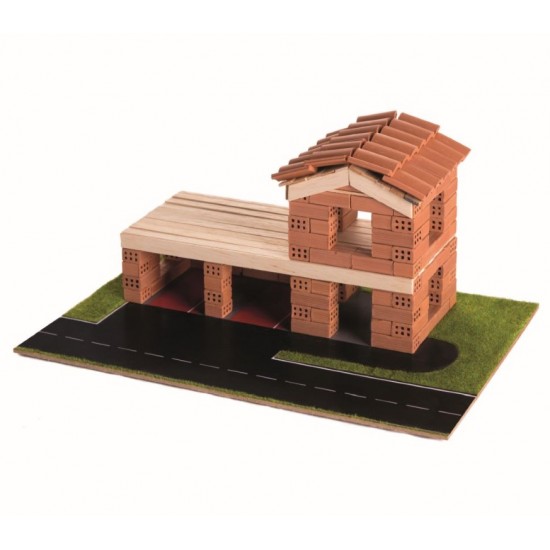 Trefl Brick Statia de pompieri din carmidute ceramice 60966