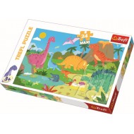 Puzzle 24 piese Maxi Dinozauri Trefl 14284