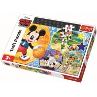 Puzzle 24 piese Mickey Trefl 14291