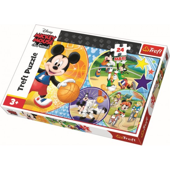 Puzzle 24 piese Mickey Trefl 14291