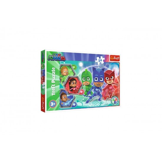 Trefl maxi puzzle 24pcs Eroi in Pijama 14299