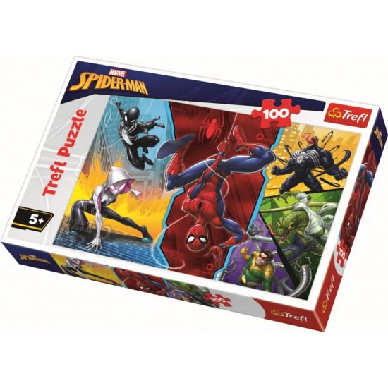 Puzzle 100 piese Spiderman Trefl 16347