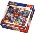 Trefl puzzle Spiderman 4in1 34293