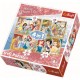 Trefl puzzle 4in1 Printese 34309