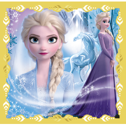 Trefl puzzle 3in1 Frozen 34847