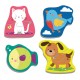 Puzzle Trefl baby animale 36074