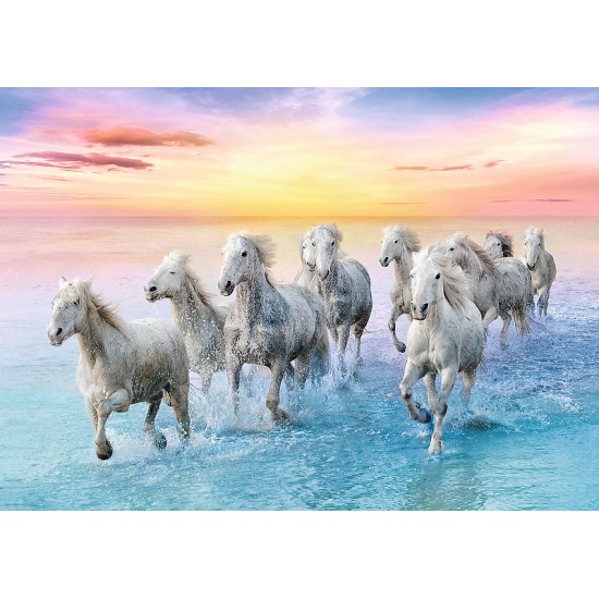 Trefl puzzle 500 piese cai albi 37289