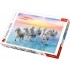 Trefl puzzle 500 piese cai albi 37289