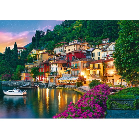 Trefl puzzle 500 piese Lacul Como Italia 37290