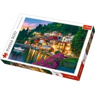 Trefl puzzle 500 piese Lacul Como Italia 37290