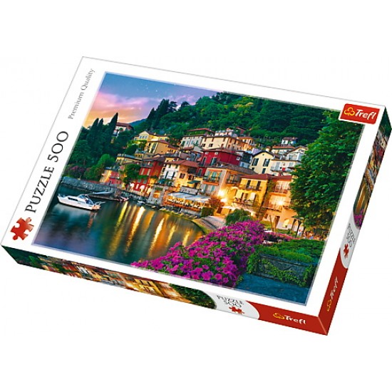 Trefl puzzle 500 piese Lacul Como Italia 37290