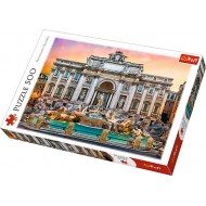 Trefl puzzle 500 piese Fontanna Di Trevi Roma 37292