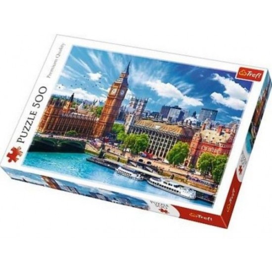 Puzzle Trefl o zi cu soare la Londra 37329