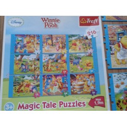 Trefl puzzle 9in1 Winnie the pooh 90209