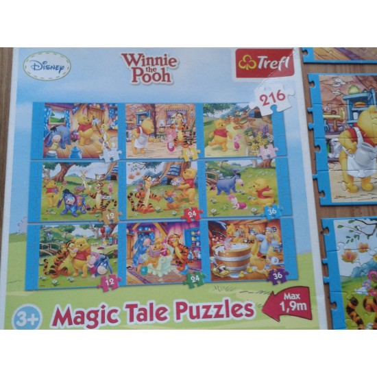 Trefl puzzle 9in1 Winnie the pooh 90209