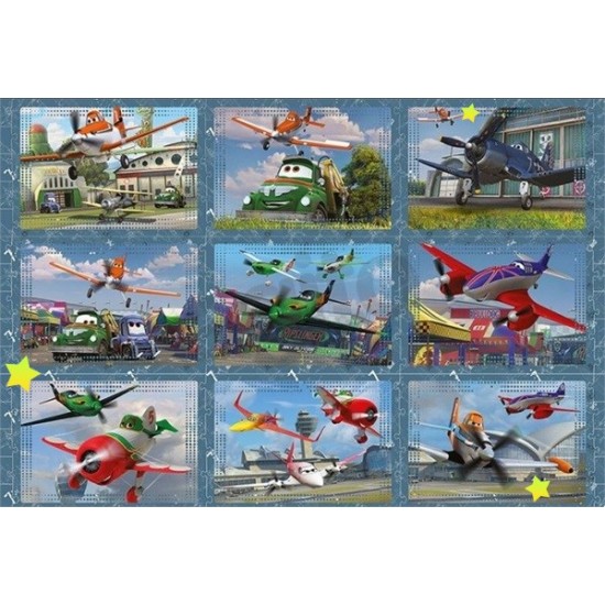 Trefl puzzle 9in1 Planes 90306