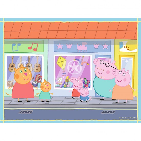 Puzzle 2in1 Purcelusa Peppa Pig Trefl 90600