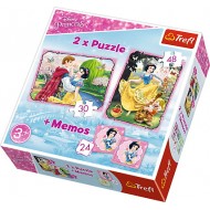 Puzzle 2in1 Alba ca Zapada Trefl 90603