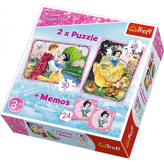 Puzzle 2in1 Alba ca Zapada Trefl 90603