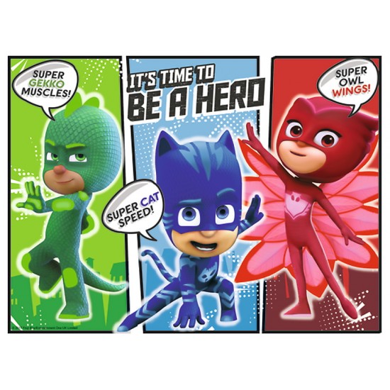 Puzzle 2in1 Eroi in Pijama Trefl 90710