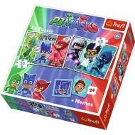 Puzzle 2in1 Eroi in Pijama Trefl 90710