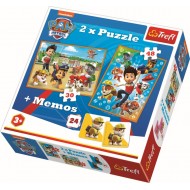 Puzzle 2in1 Patrula Catelusilor Trefl 90790