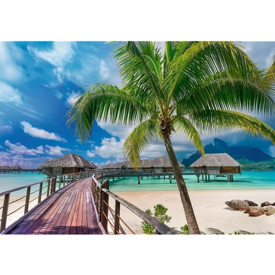 Trefl puzzle 1000 piese Insula paradisului Bora Bora 10704