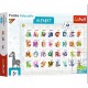 Puzzle educativ Alfabetul 44 piese Trefl 15576