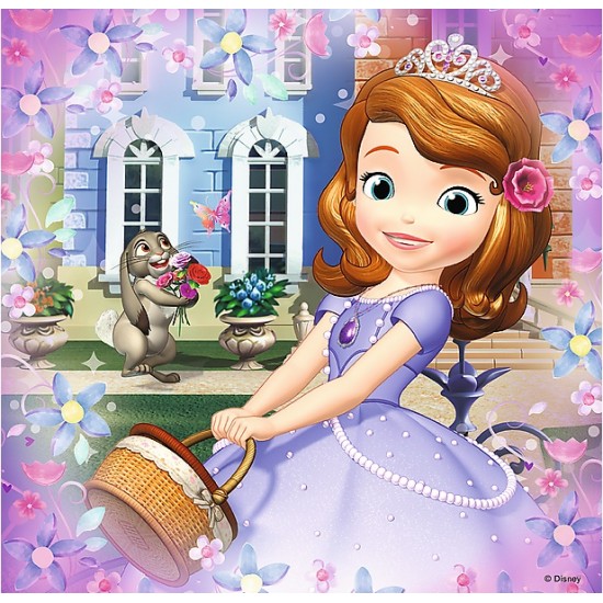 Trefl puzzle 3in1 Sofia