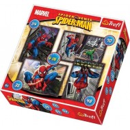 Puzzle 4 in 1 Spiderman