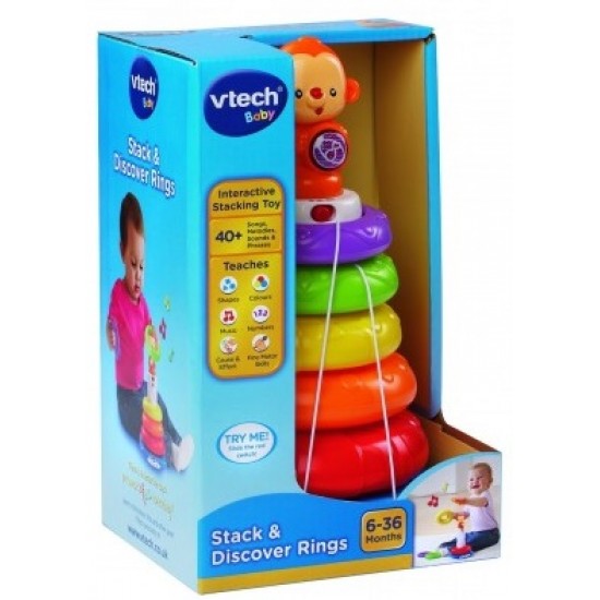 Turn muzical cu inele Vtech 166303