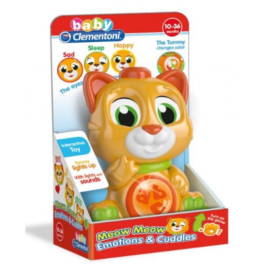 Clementoni pisicuta interactiva cu lumini 17240
