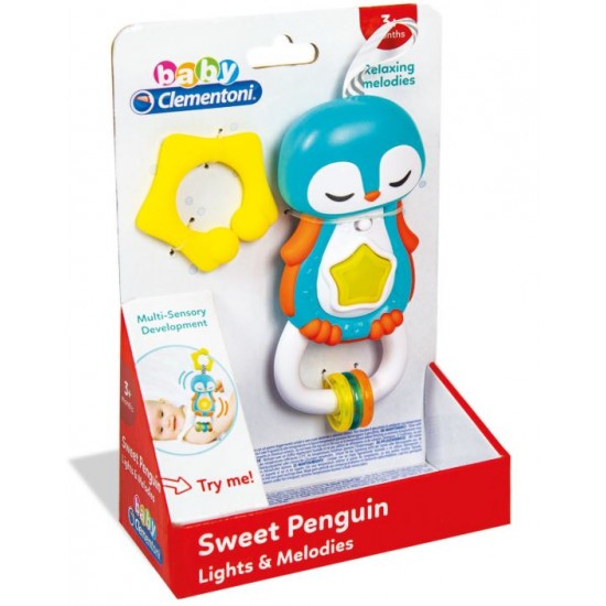 Clementoni pinguin bebe interactiv 17361