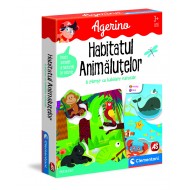 Joc educativ Habitatul animalutelor Clementoni 50352