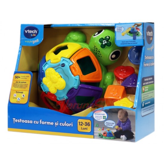Testoasa cu forme Vtech 602412 in limba romana