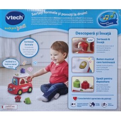 Minivan interactiv cu animalute in limba romana Vtech 537412
