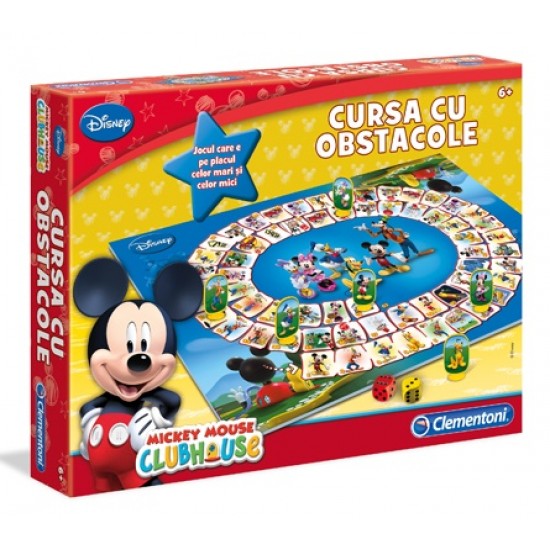 Joc Cursa cu obstacole Disney Clementoni