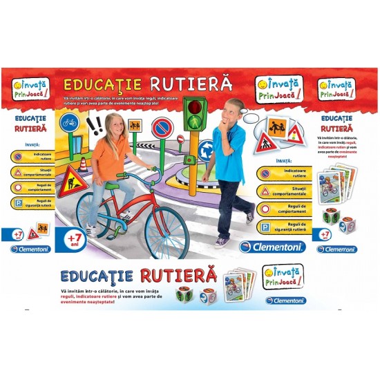 Joc Educatie rutiera in limba romana 60203 Clementoni