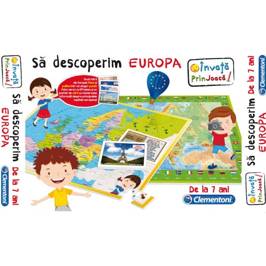 Joc Sa descoperim Europa Clementoni