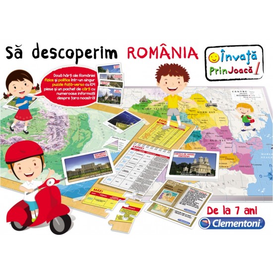 Joc Sa descoperim Romania Clementoni
