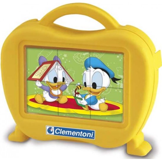Puzzle 6 cuburi Disney Baby