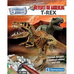 Dinozaur dig line T-rex