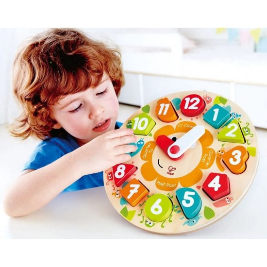 Hape Ceas din lemn E1622