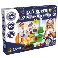 Set 100 super experimente stiintifice Hashtag-toys HT052187