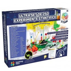 Set 250 de experimente stiintifice Hashtag-toys HT052194